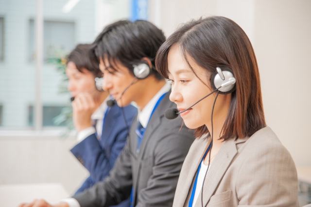 広島自宅葬儀社のコールセンターイメージ