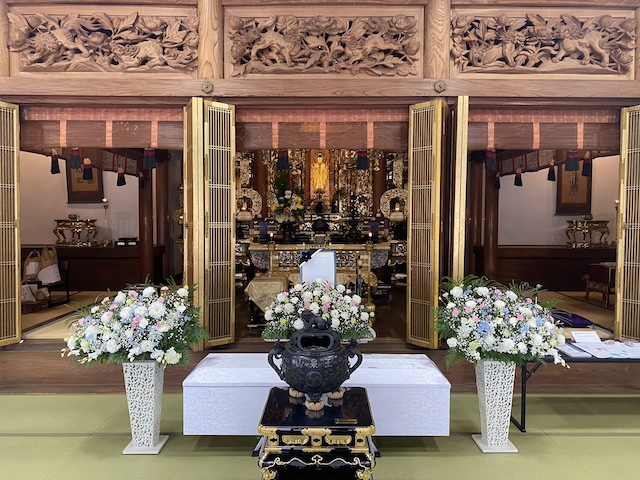 お寺で家族葬プラン　広島自宅葬儀社