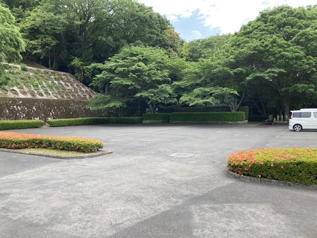 大竹市斎場　駐車場