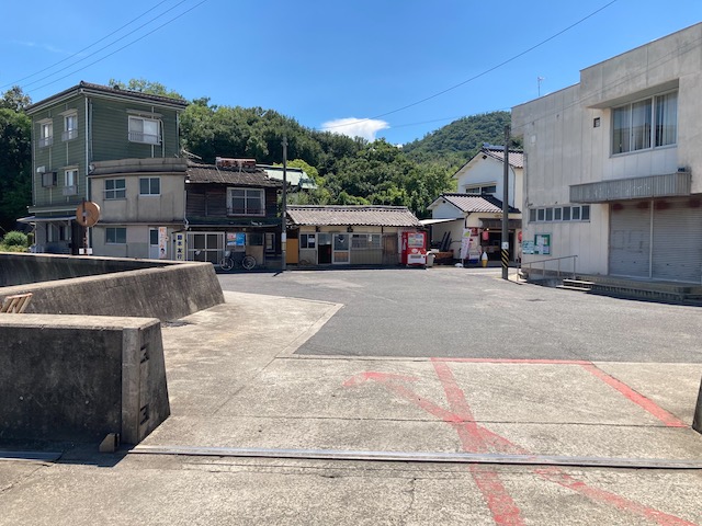 福田港（百島）付近の風景